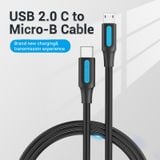  Cáp chuyển C sang Micro-B VENTION COV (USB 2.0, 2A) 