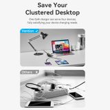  Bộ củ sạc nhanh Vention 4-Port GaN Powerstrip Charger  100W - FBS (Type-Cx2 + USBx2, 100W/100W/18W/18W ) 