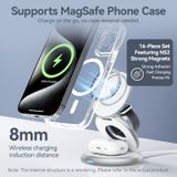  Đế sạc không dây Vention 3-in-1 15W Wireless Charger FGEI0 (Stand with MagSafe Silver) 