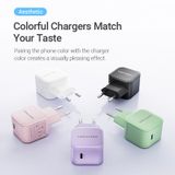  Củ sạc nhanh 1 cổng Type C Vention Fast Charger 20W FEJ (QC 3.0/ PD 3.0/ AFC/FCP Quick charge support) 