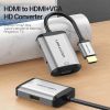  Cáp chuyển video độ nét cao Vention HDMI to HDMI + VGA Converter - AFV (HDMI Male to HDMI Female & VGA Female, Dual-display, 4K HD)) 