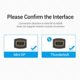  Đầu Chuyển Mini DisplayPort to HDMI1.4 4K VENTION HBC (Thunderbolt 2, 4K@30Hz) 