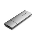  Box SSD tốc độ cao Vention M.2 NGFF SSD Enclosure - KPE/ KPF (USB 3.1 Gen 1-C, 5Gbps, for M.2 SATA SSDs, Kim loại siêu bền) 