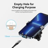  Đế giữ điện thoại trên xe hơi Vention Auto-Clamping Car Phone Mount (With Spring Clip Gray Disc Type) 