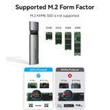  Box SSD tốc độ cao Vention M.2 NGFF SSD Enclosure - KPE/ KPF (USB 3.1 Gen 1-C, 5Gbps, for M.2 SATA SSDs, Kim loại siêu bền) 