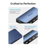  Bộ chuyển cổng HDMI Vention 5 In 1 Out HDMI Switcher - AKC (Switcher, Aluminum Alloy, Remote control) 