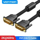  Cáp DVI to DVI VENTION EAE (2K@60Hz, DVI 24+1 24+5, DVI-D, Braided Cable) 