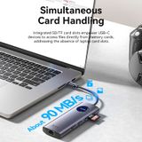  HUB chuyển đa năng Vention 10 in 1 TQW (USB-C to DP/HDMI x 2/USB 3.0 x 2/USB 2.0/RJ45/SD/TF/PD MST Docking Station) 