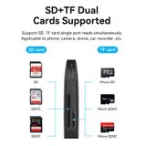  Đầu Đọc Thẻ Nhớ 2-in-1 USB 3.0 A Card Reader(SD+TF) VENTION CLF (5Gbps) 