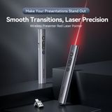  Vention Wireless PowerPoint Presentation Clicker with Red Laser Pointer – Gray 