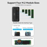  HUB mở rộng đa năng tích hợp SSD Box Vention 9 in 1 Type C Docking Station With M.2 SSD Enclosure - TPY (USB-C to HDMI/USB 3.1 Gen 2-Ax2/USB 2.0/M.2 NGFF/SD/TF/PD/DC 3.5mm SSD Enclosure) 