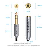  Vention 6.35mm Male to Female Audio Cable 