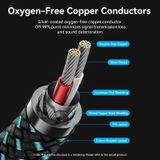  Cáp âm thanh đầu hoa sen  vải dù cao cấp Vention Cotton Braided (2RCA Male to 2RCA Male Audio Cable, Green Copper) 