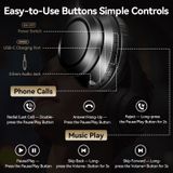  Vention Wireless On-Ear Headphones SoundMate S12 Black 