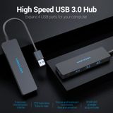  Hub Mở Rộng Kết Nối Đa Năng 4 Ports USB3.0 VENTION CHK (5Gbps, USB3.0 to USB3.0*4) 