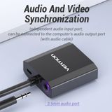  VGA to HDMI Converter with Female Micro USB and Audio Port Laptop Desktop 