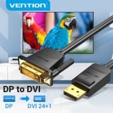  Cáp Chuyển DisplayPort to DVI VENTION HAF (DVI-D 24+1, 1080p60Hz) 