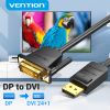  Cáp Chuyển DisplayPort to DVI VENTION HAF (DVI-D 24+1, 1080p60Hz) 