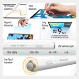  Vention Stylus Pen for iPad with Palm Rejection & Touch Switch White 