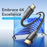  Cáp HDMI 4K VENTION ALL (4K@60Hz, 18Gbps, HDR) 