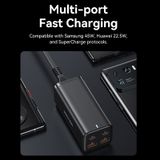  Bộ củ sạc nhanh Vention 4-Port GaN Powerstrip Charger  100W - FBS (Type-Cx2 + USBx2, 100W/100W/18W/18W ) 