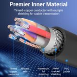  Cáp Data tốc độ cao Vention USB 3.0 A Male to Micro-B Male Cable with USB Power Supply - CQP (Cáp chuyển USB sang Micro-B, 5Gbps, for HDD Box) 