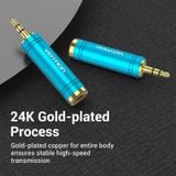  Jack Chuyển Đổi Âm Thanh 3.5mm Male to 6.5mm Female VAB-S04 