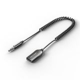  USB Bluetooth With Coiled Cable 1.5M VENTION NAI (Bluetooth v5.4, Tích Hợp Mic) 