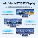  HUB Chuyển Đổi Đa Năng 11-in-1 VENTION TPW (Type-C to RJ45 1Gbps + 1*TF/SD + 1*USB-C Host + 1*Type-C PD100W + 1*USB-C/1*HDMI2 4K@60Hz + USB-A 3.2 Gen2 10Gbps + 2*Type-C 3.2 Gen2 10Gbps + DP or HDMI1 4K@60Hz, DisplayLink, Compatible with Windows/MacOS) 