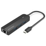  HUB Mở Rộng Đa Năng 5-in-1 VENTION TGP (Type-C to 3*USB 3.0/1*RJ45 1Gbps/1*PD) 