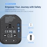  Bộ sạc du lịch đa năng Vention 3-Port USB Universal Travel Adapter 20W - FJC (USBx2 + Type C , 20W/18W/18W, PD/QC3.0/AFC/FCP Multi Quick charge support, Multi Plug Port) 