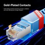  Cáp mạng tốc độ cao, siêu bền Vention Cat8 SFTP Gaming Ethernet Patch Cable (CAT8, SFTP, 40Gbps, 26AWG OFC) 