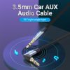  Dây cáp âm thanh chất lượng cao AUX Audio 3.5 VENTION Right Angle BANHF (Flat cable, 1M, AUX Cable 3.5mm) 