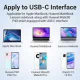  Cáp chuyển Type C sang cổng Mạng RJ45 Vention USB-C to 100M Ethernet Adapter - CFA (100Mbps, Plug & Play) 