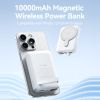  Pin Dự Phòng Không Dây VENTION FHT 10000mAh 22.5W (15W Wireless Charging, 1*Type-C + 1*USB-A port, LED Digital Display, Built-In Folding Stand) 