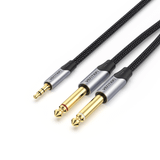  Jack Chuyển Âm Thanh 3.5mm to 2*6.5mm VENTION BAR (TRS Cable AUX) 