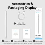  Vention Stylus Pen for iPad with Palm Rejection & Touch Switch White 