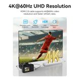  Cáp Chuyển HDMI-C to HDMI-A Bi-Directional VENTION AGH (4K@60Hz, 18Gbps, HDR) 
