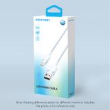  Cáp Sạc Nhanh USB to Lightning VENTION LAN 2.4A (480Mbps) 