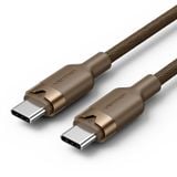  Vention USB 2.0 Type-C Male to Type-C Male 3A Cable Gold Aluminum Alloy Type 