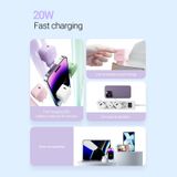  Củ sạc nhanh 1 cổng Type C Vention Fast Charger 20W FEJ (QC 3.0/ PD 3.0/ AFC/FCP Quick charge support) 