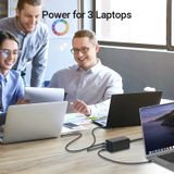  Vention 6-Port USB (C+C+C+C +A+A) Desktop GaN Charger (140W/140W/45W/20W/18W/18W) Plug 