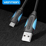  Cáp Sạc Nhanh Micro USB VENTION VAS-A08/VAS-A04 (3A, 480Mbps) 