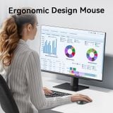  Combo chuột kèm bàn phím không dây Vention Wireless Full-Sized Keyboard and Mouse Combo - KTDB0-EN (with Mouse Pad Black Slim Type - US English Layout) 
