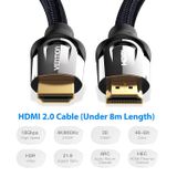 Cáp HDMI 2.0 4K VENTION VAA-B05 (4K@60Hz, Braided Cable) 