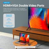  HUB mở rộng đa năng Vention Type C to HDMI/VGA/USB 3.0x3/PD Docking Station - TFJ (PD100W, 4K@30Hz, 5Gbps) 