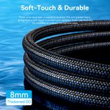 Cáp âm thanh vải dù cao cấp Vention dùng cho Micro - BLA (XLR Male to XLR Female Microphone Cable (Hi-Fi Audio)) 