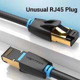  Dây Cáp Mạng Nối Dài Cat.8 SFTP VENTION IKH (Round Cable, 40Gbps, 2000MHz) 
