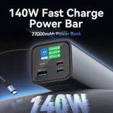  Pin sạc dự phòng công suất cao Vention 27000mAh Power Bank 140W - FHV ( cho Laptop/ Tablet/ Smartphone) 