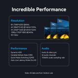  Cáp chuyển DisplayPort sang HDMI Vention Support 8K@60Hz/4K@144Hz/4K@120Hz - HFP (DisplayPort 1.4 Male to HDMI 2.1 Male, 4K/8K/ 3D Support) 